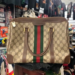 Vintage 70s Gucci Boston Purse